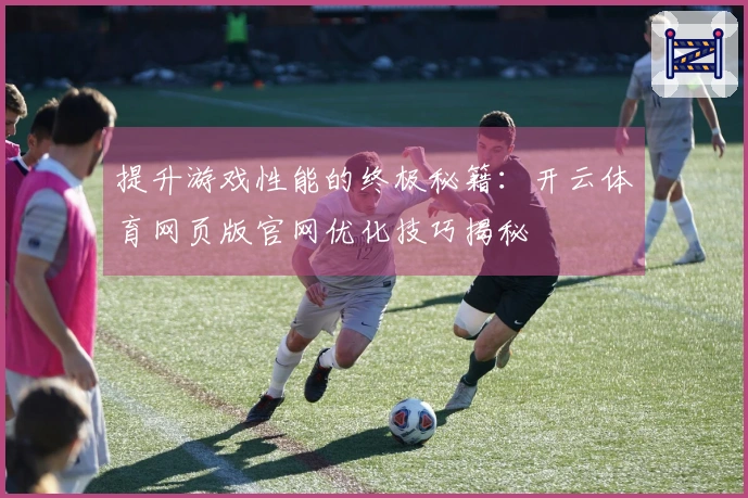 提升游戏性能的终极秘籍：开云体育网页版官网优化技巧揭秘